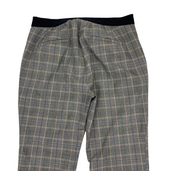 Zara Women Large Gray Career Pants Office Workwear Trousers Stretch - Picture 5 of 8